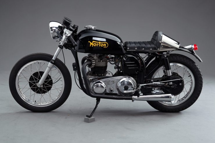 Norton Atlas 1966 cafe racer: dinh cao nghe thuat co dien anh 13