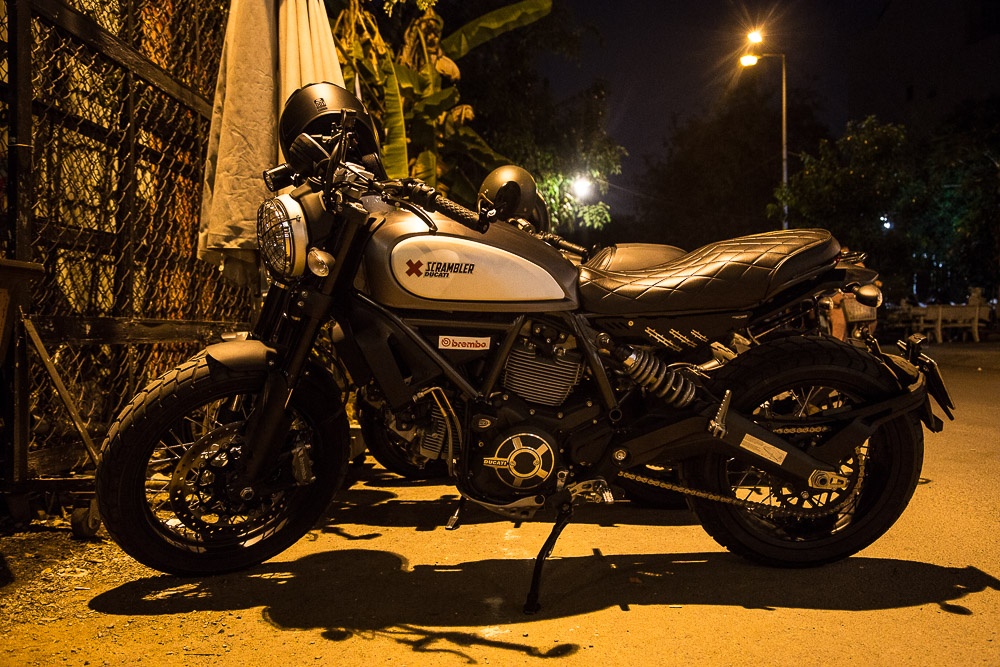 Hang chuc Ducati Scrambler quy tu tai Sai Gon dip cuoi tuan anh 3