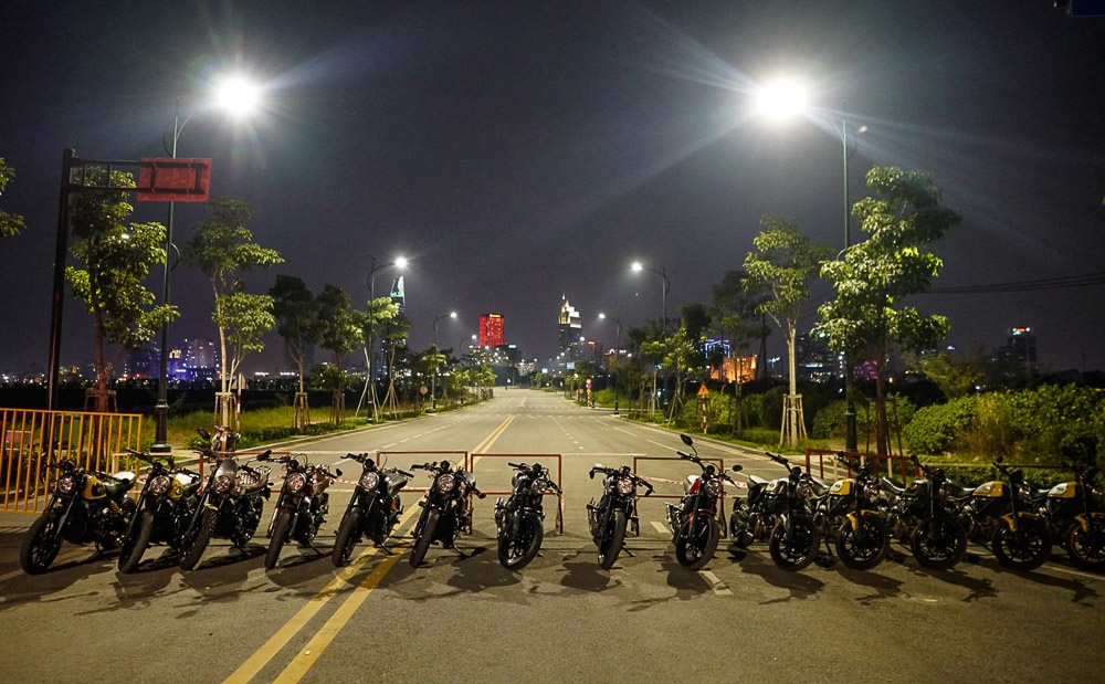Hang chuc Ducati Scrambler quy tu tai Sai Gon dip cuoi tuan anh 1