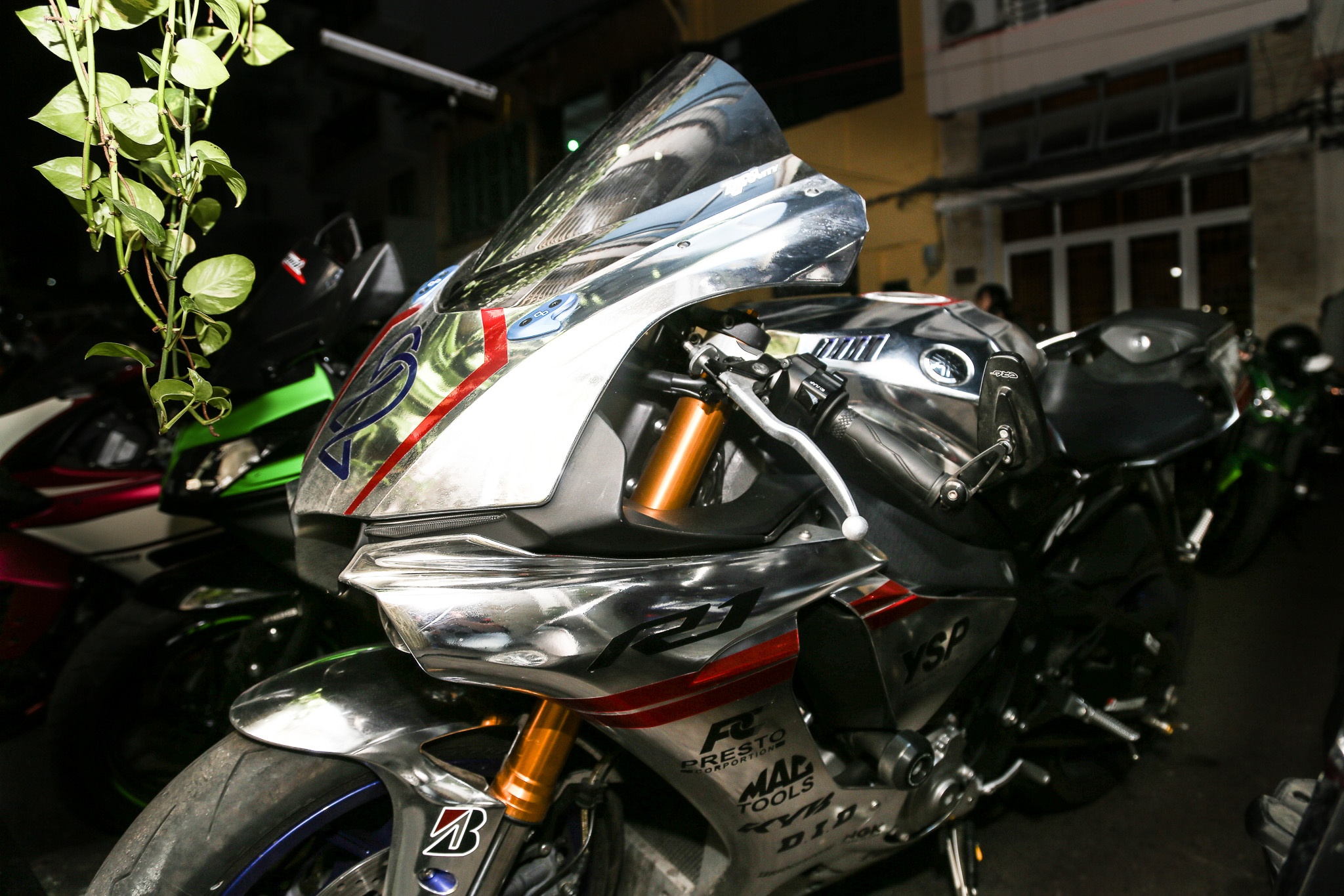 Dan moto khung quy tu tai trung tam Sai Gon trong ngay hoi giao luu anh 4