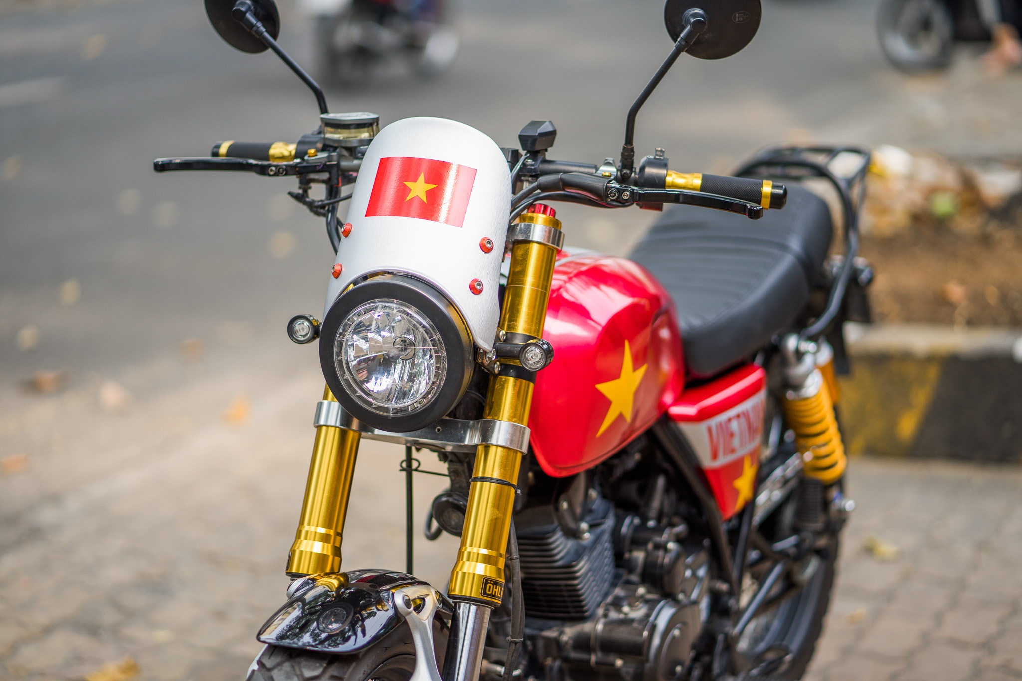 Dan xe do tem co vu tinh than U23 Viet Nam truoc tran chung ket anh 14