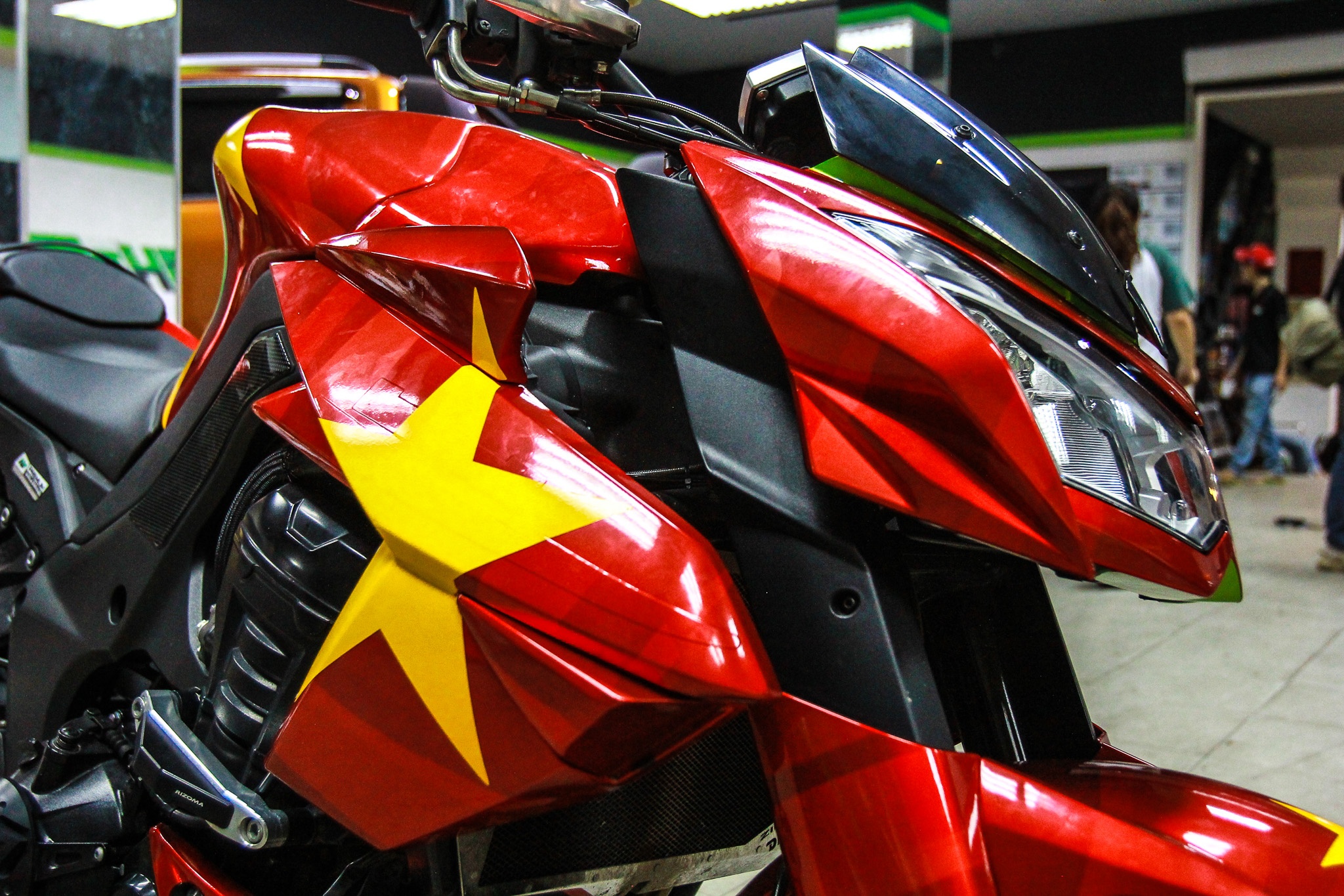 Dan xe do tem co vu tinh than U23 Viet Nam truoc tran chung ket anh 2