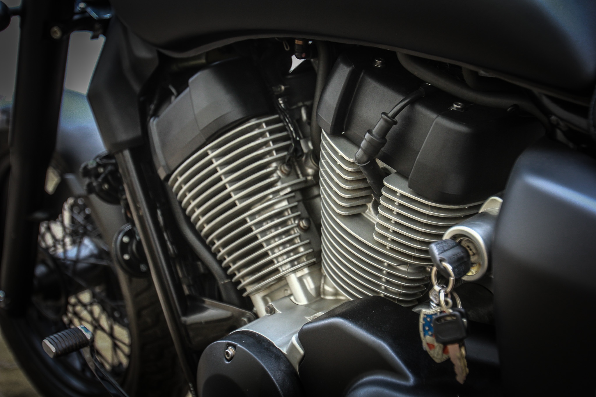 Chiem nguong Honda Shadow Aero 750 do phong cach bobber tai Sai Gon anh 13