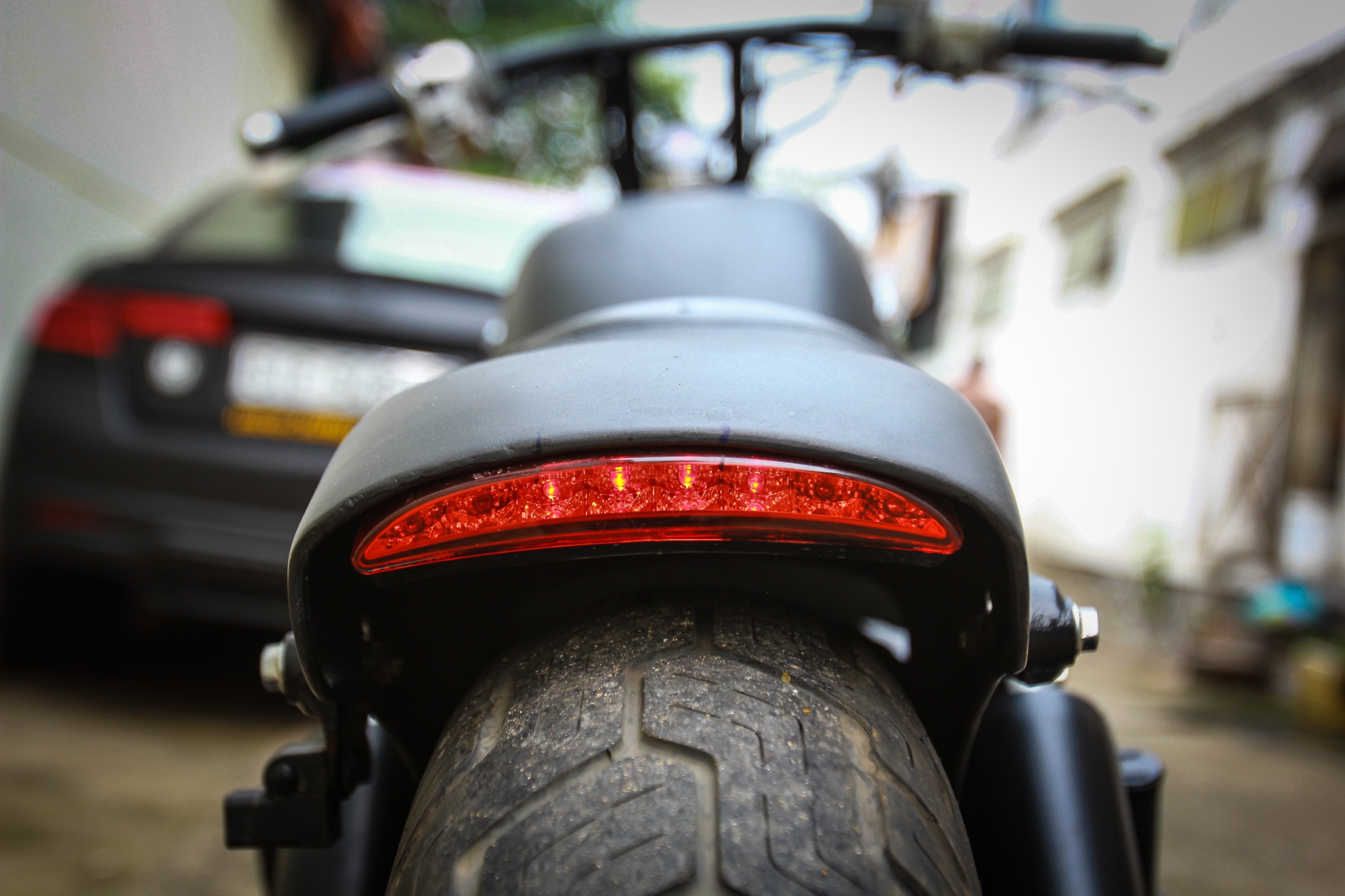 Chiem nguong Honda Shadow Aero 750 do phong cach bobber tai Sai Gon anh 6