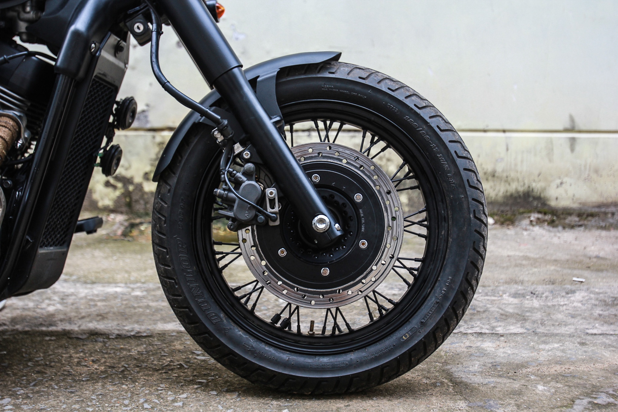 Chiem nguong Honda Shadow Aero 750 do phong cach bobber tai Sai Gon anh 9