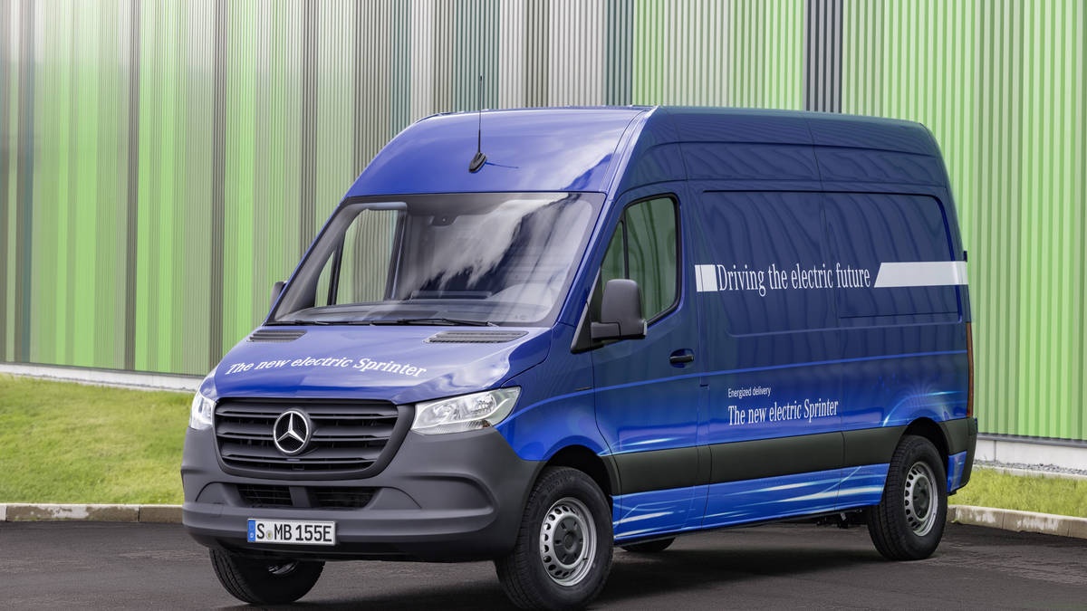 Mercedes ra mat phien ban Sprinter chay dien anh 3