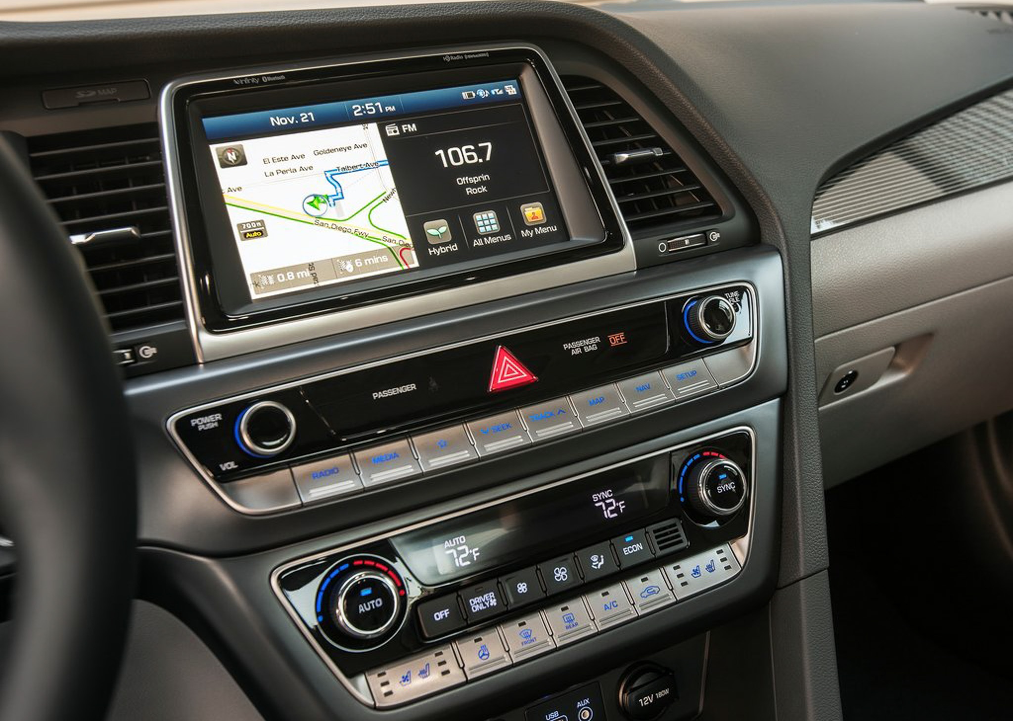 Hyundai Sonata hybrid 2018: sedan binh dan nhieu tinh nang hien dai anh 13