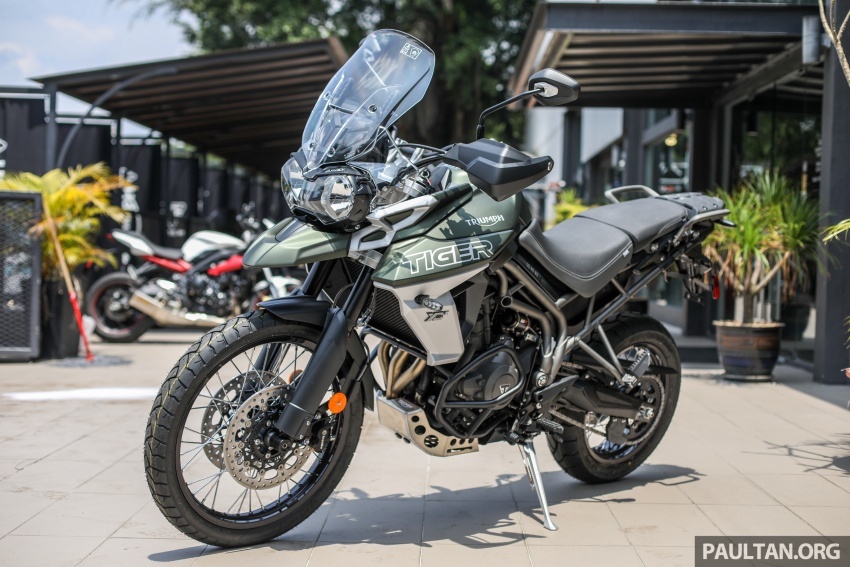 Triumph Tiger 800 XCx va XRx ra mat tai Malaysia anh 5