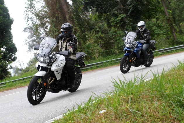 Triumph Tiger 800 XCx va XRx ra mat tai Malaysia anh 1