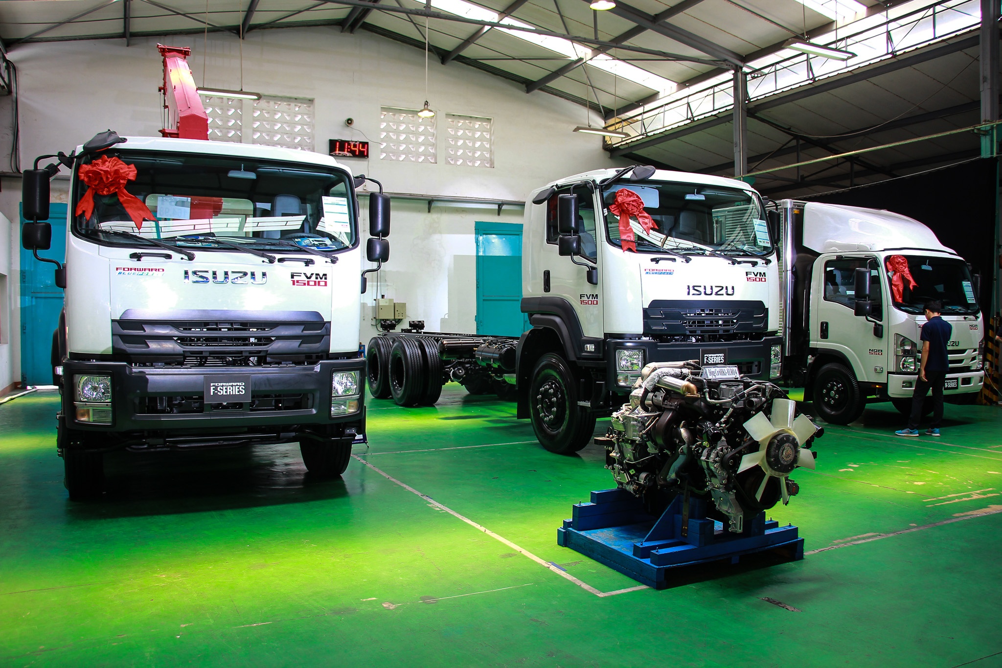 Isuzu ra mắt xe tải tiêu chuẩn Euro 4  ảnh 3 Isuzu ra mat xe tai tieu chuan Euro 4 anh 3