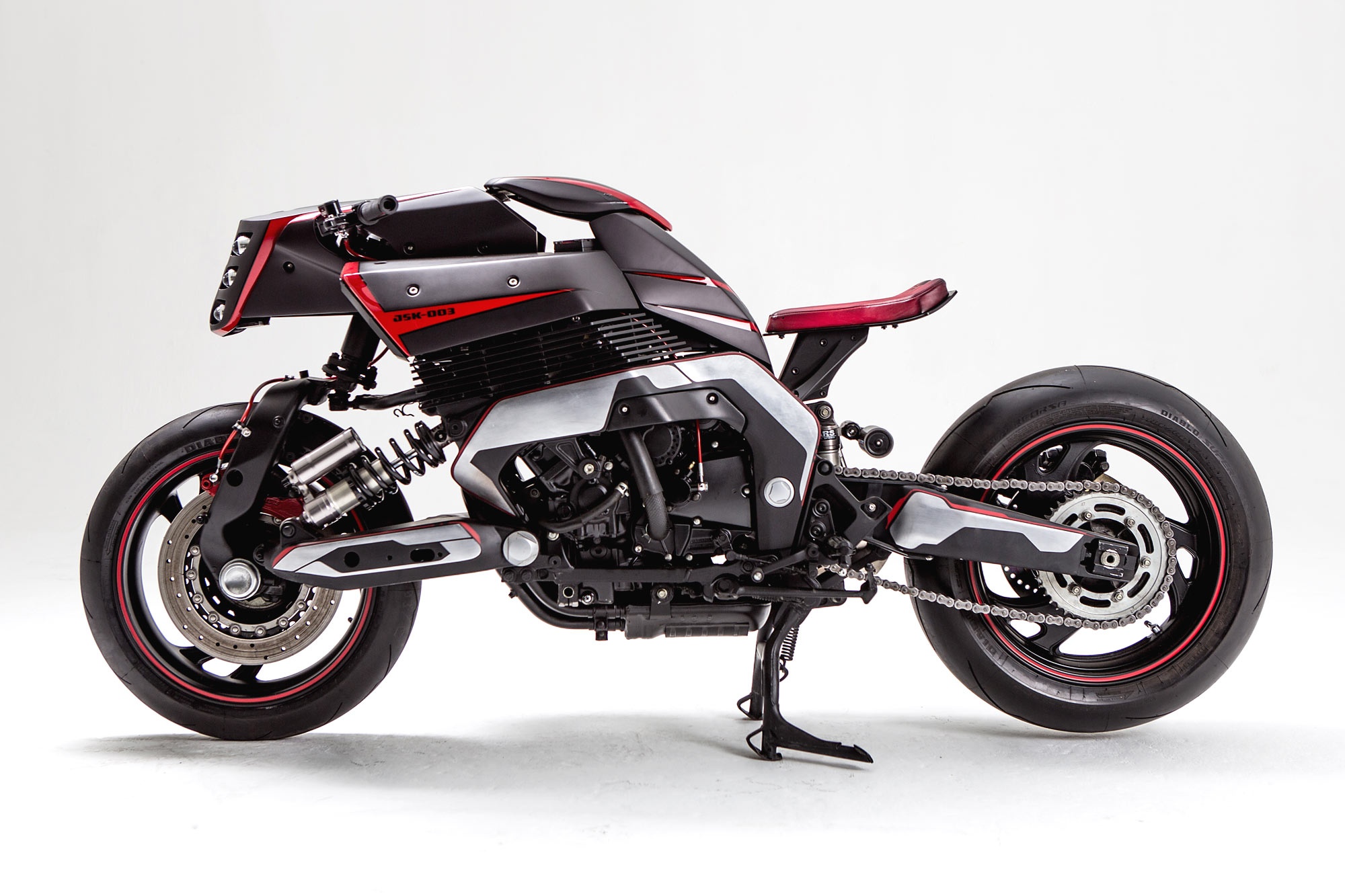 Yamaha GTS 1000 do phong cach Neo Cafe anh 2