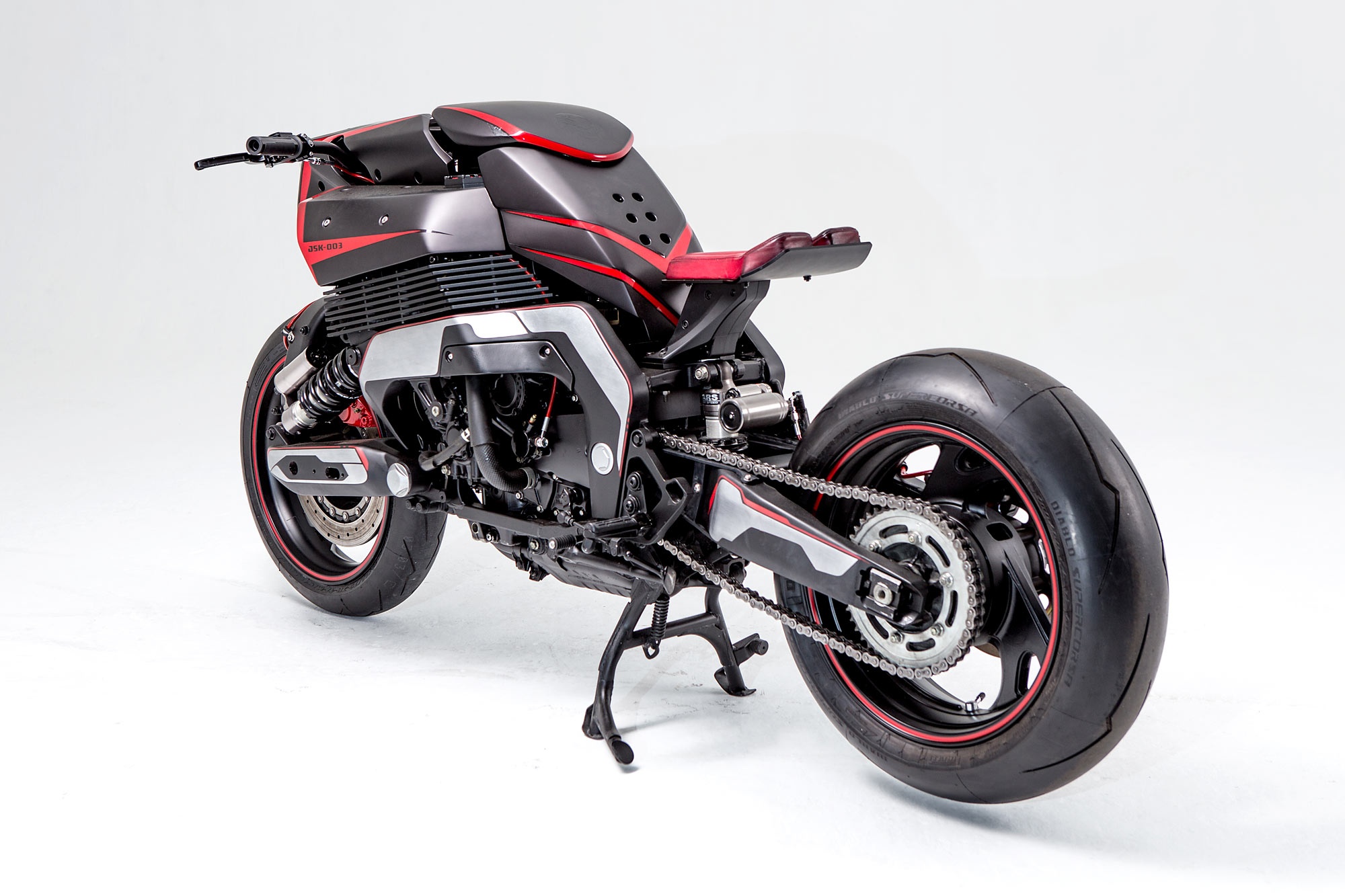 Yamaha GTS 1000 do phong cach Neo Cafe anh 3