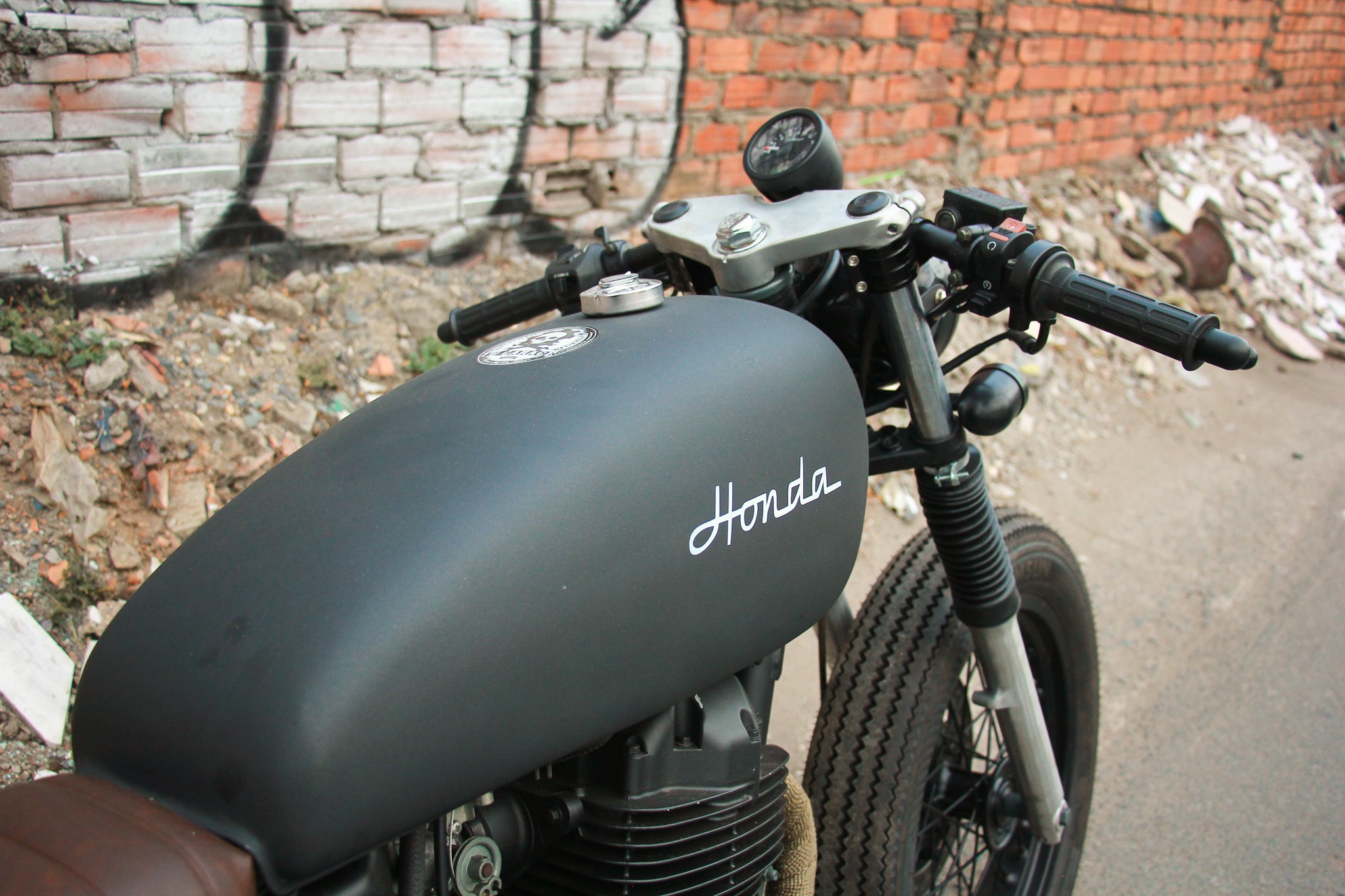 Honda CB400SS độ Brat Style ảnh 6 Honda CB400SS do Brat Style anh 6