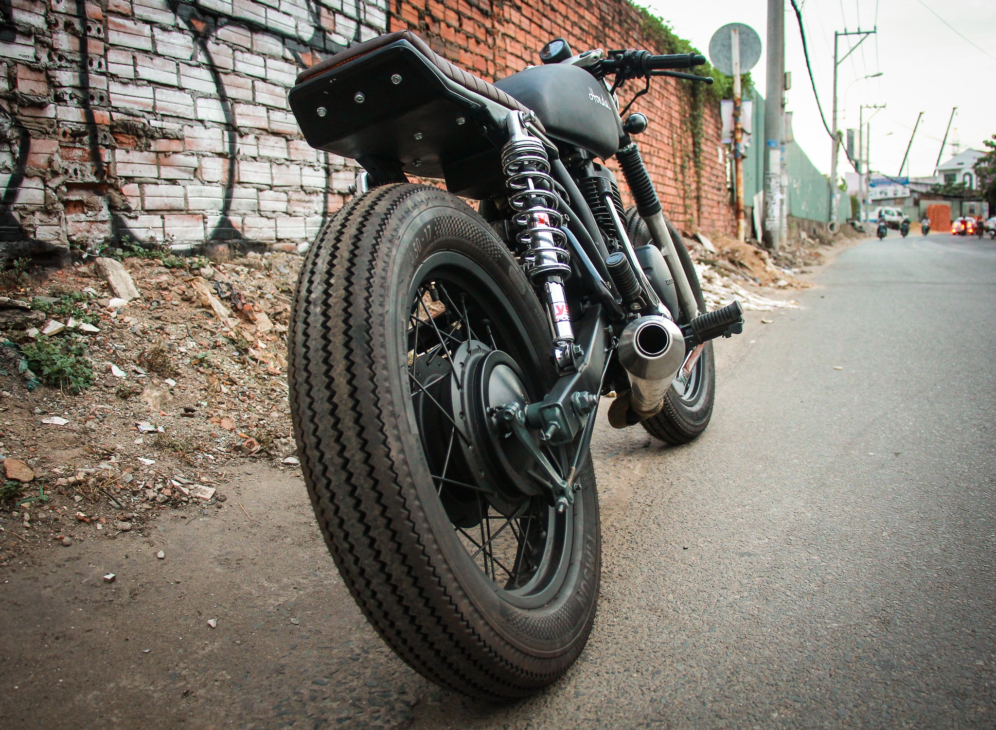 Honda CB400SS độ Brat Style ảnh 5 Honda CB400SS do Brat Style anh 5