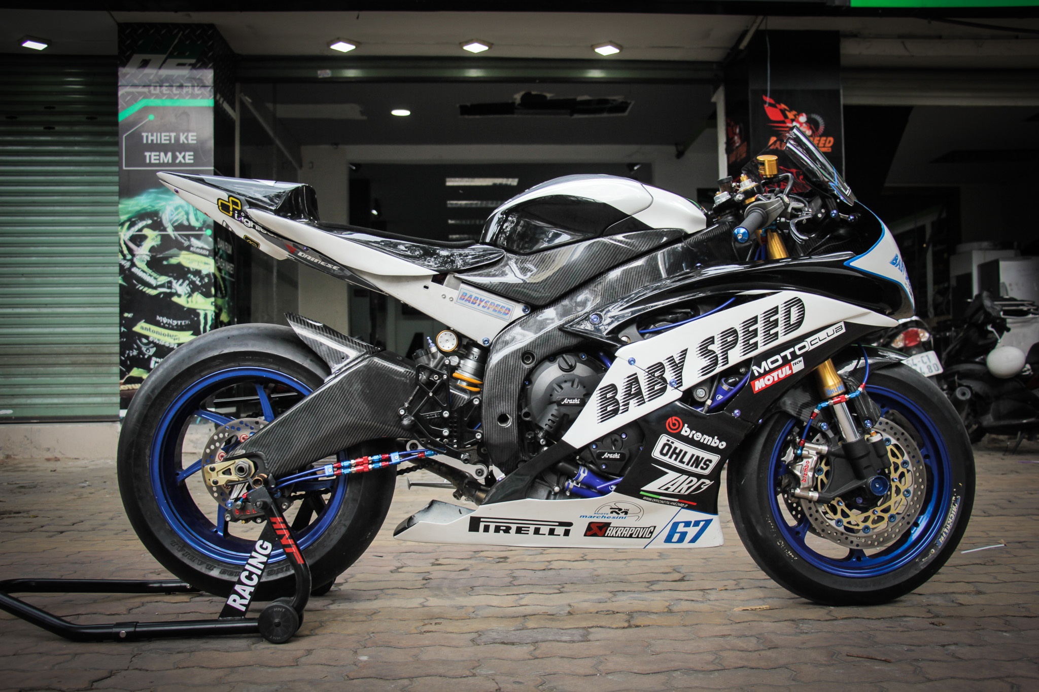 Yamaha R6 do phong cach xe dua SBK anh 1