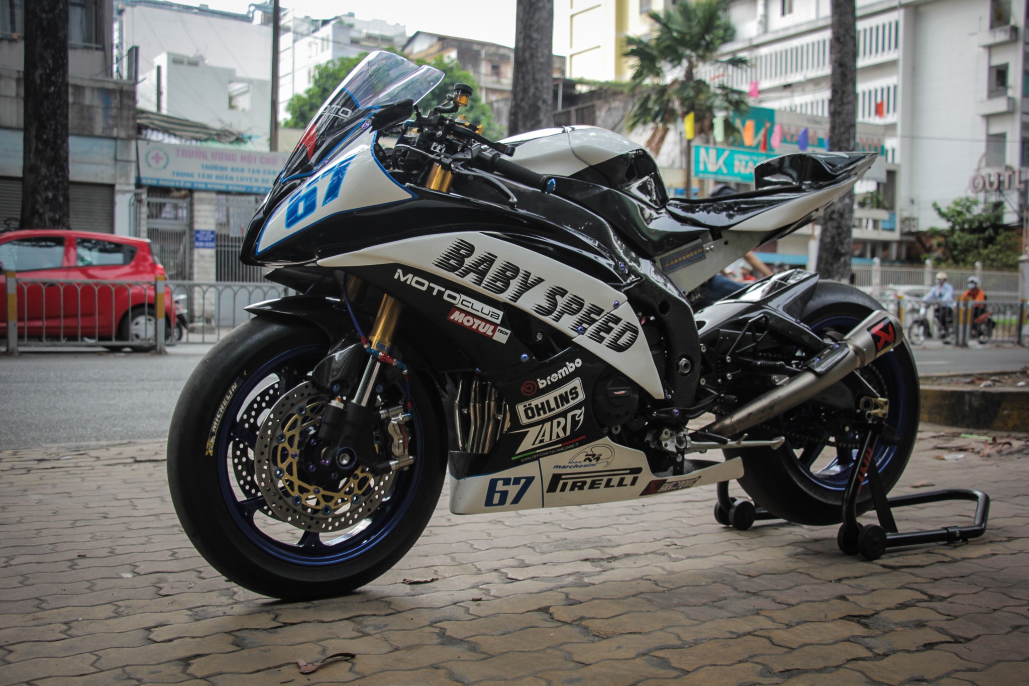 Yamaha R6 do phong cach xe dua SBK anh 2