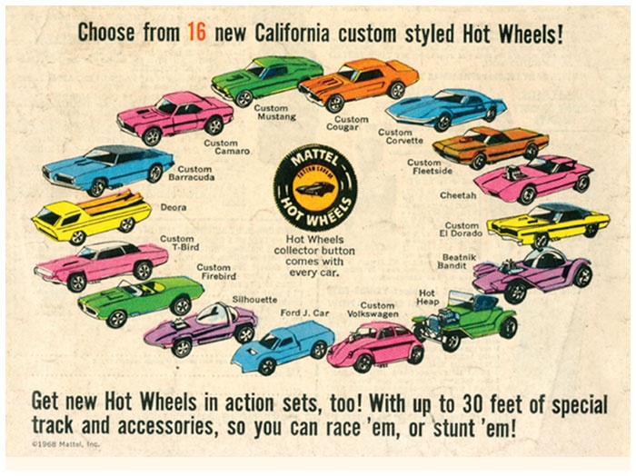 Hot Wheels san xuat 6 ty chiec xe anh 2