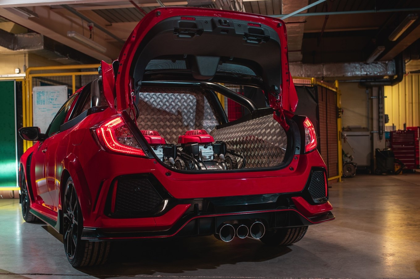 Honda ra mat concept ban tai Civic Type R anh 2