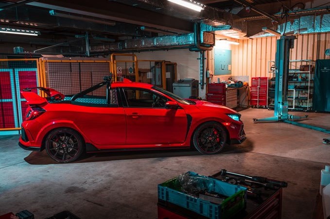 Honda ra mat concept ban tai Civic Type R anh 5