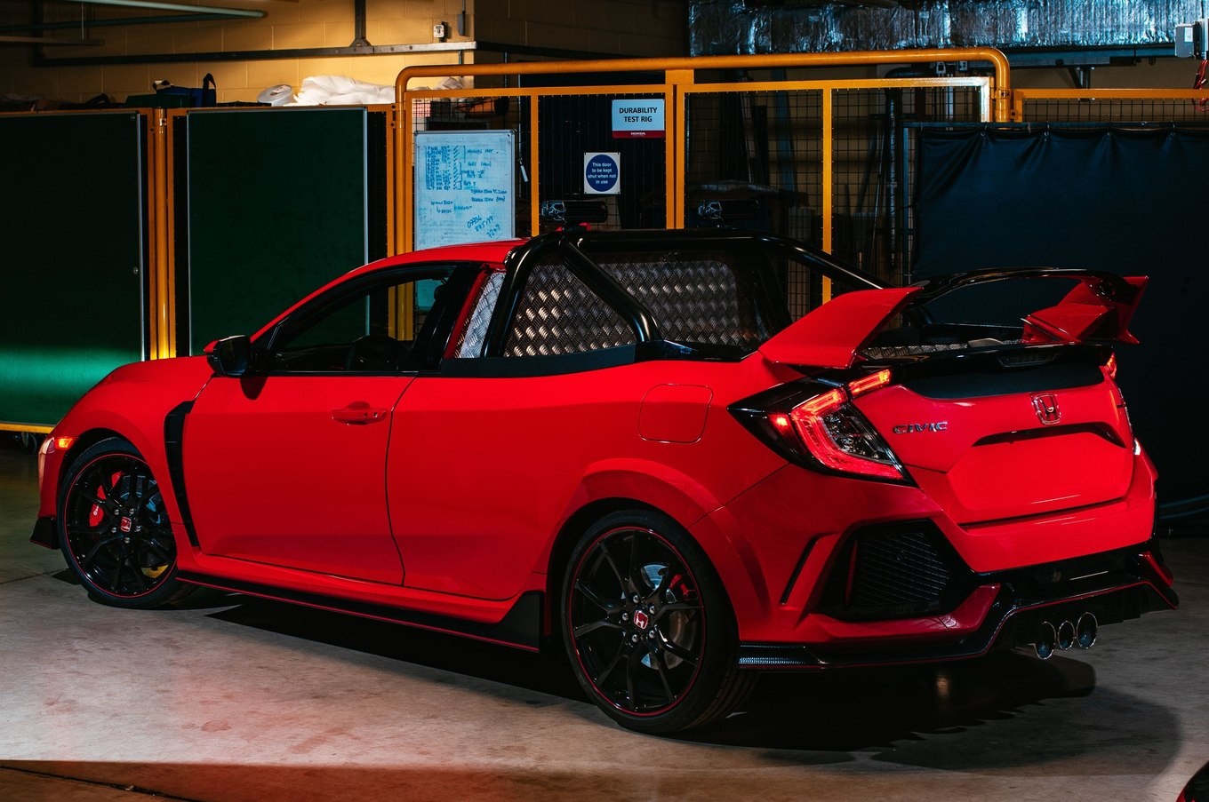 Honda Civic Type R co them ban ban tai cuc doc hinh anh