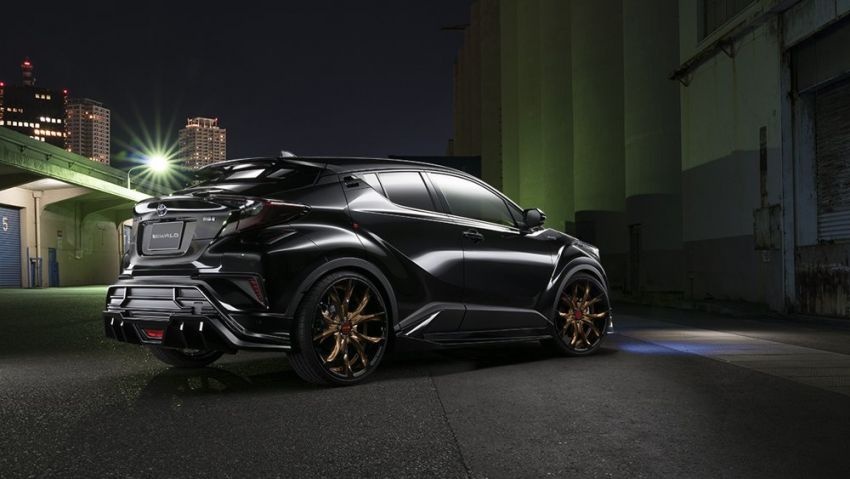Toyota C-HR do bodykit Wald International anh 2