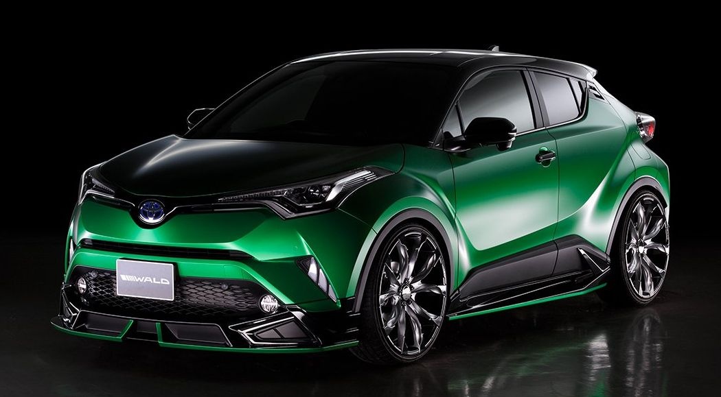 Toyota C-HR do bodykit Wald International anh 1