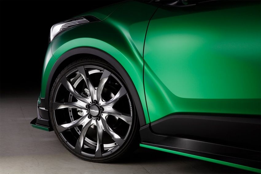 Toyota C-HR do bodykit Wald International anh 4
