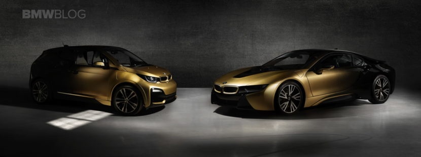 BMW i3 va i8 ma vang 24 carat duoc ban dau gia anh 2