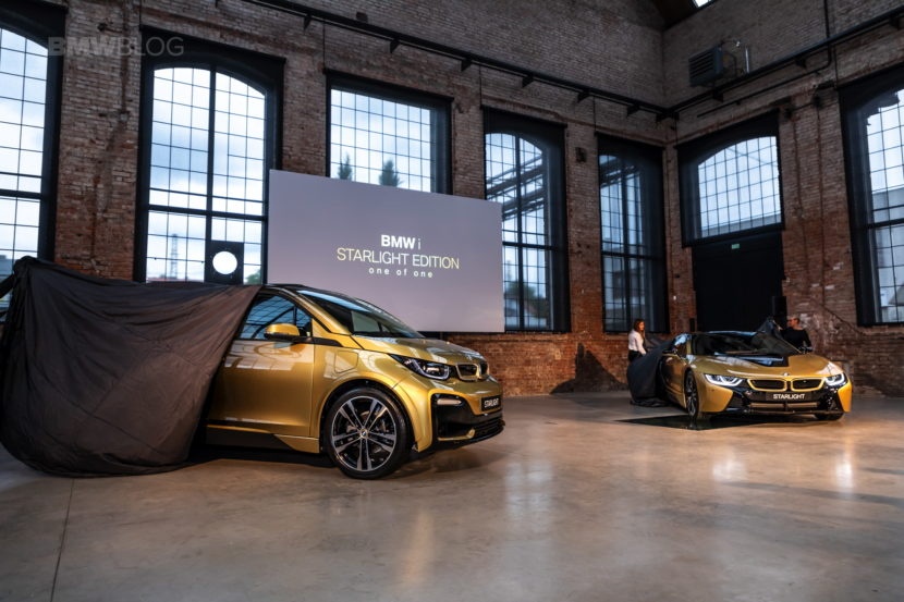 BMW i3 va i8 ma vang 24 carat duoc ban dau gia anh 1