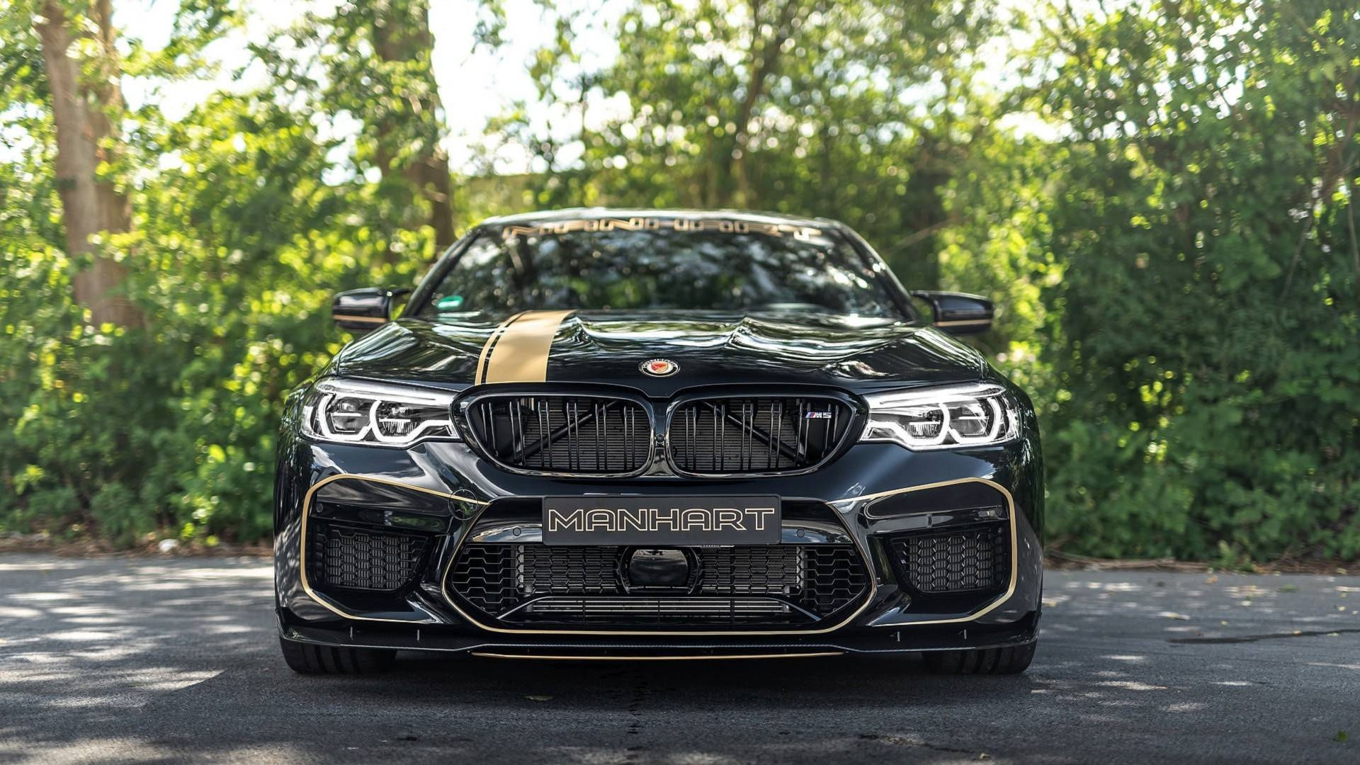 BMW M5 dữ dằn hơn với bản độ của Manhart ảnh 1 BMW M5 du dan hon voi ban do cua Manhart anh 1