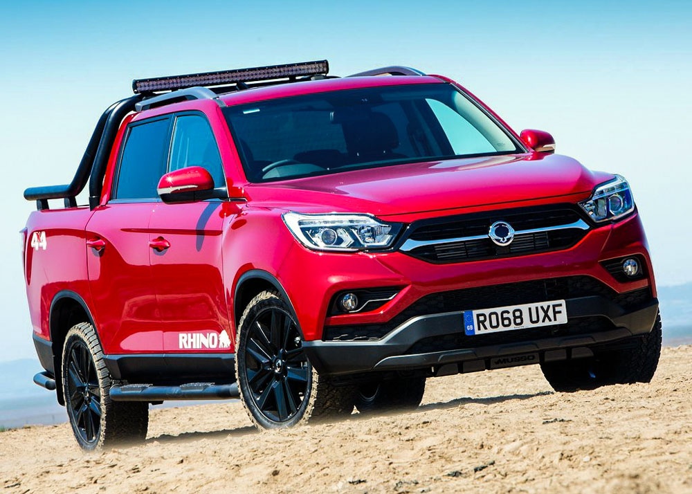 Chi tiet mau ban tai SsangYong Musso anh 3