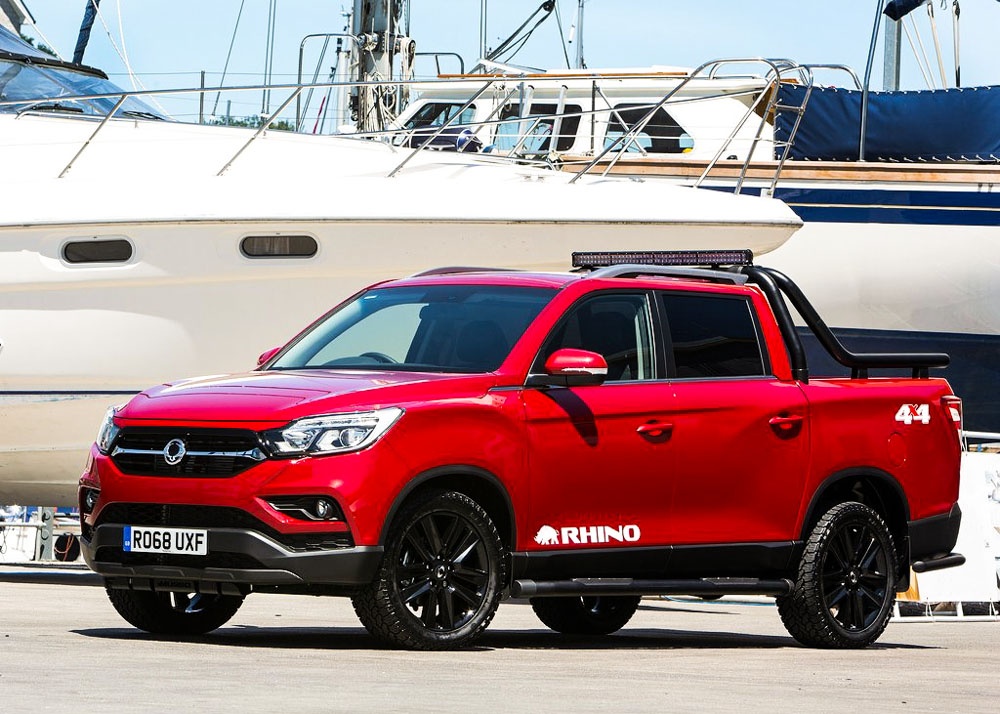 Chi tiet mau ban tai SsangYong Musso anh 6