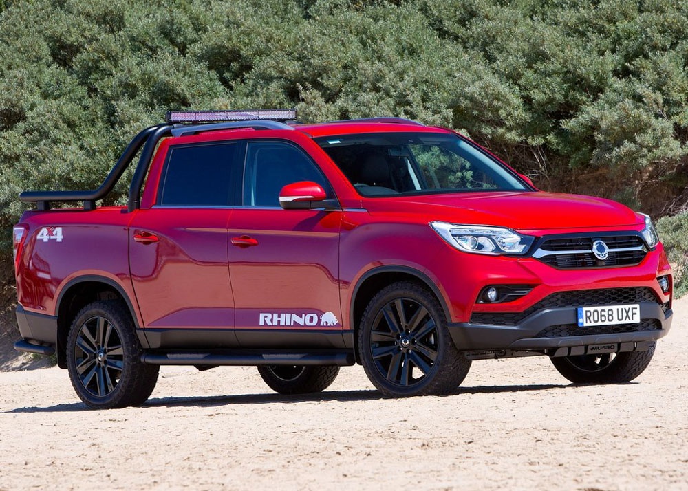 Chi tiet mau ban tai SsangYong Musso anh 1