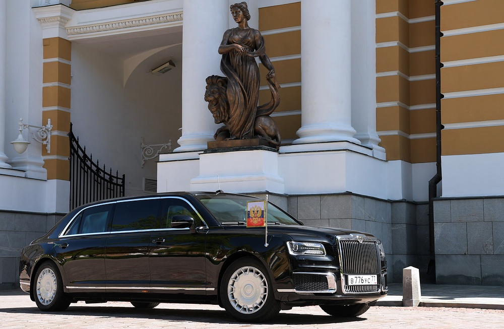 Xe limousine Cortege cua Tong thong Nga Putin anh 6