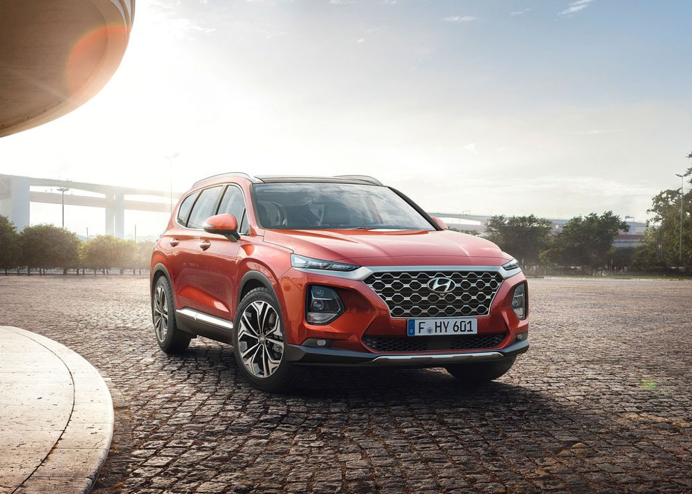 Chi tiết Hyundai Santa Fe 2019 ảnh 7 Chi tiet Hyundai Santa Fe 2019 anh 7