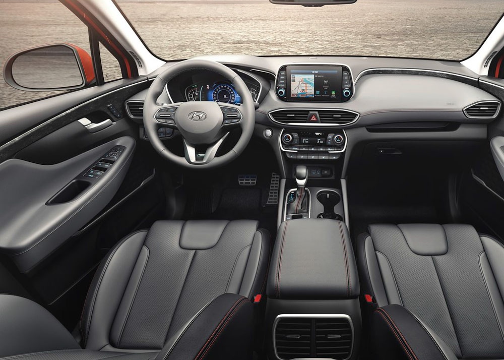 Chi tiết Hyundai Santa Fe 2019 ảnh 10 Chi tiet Hyundai Santa Fe 2019 anh 10