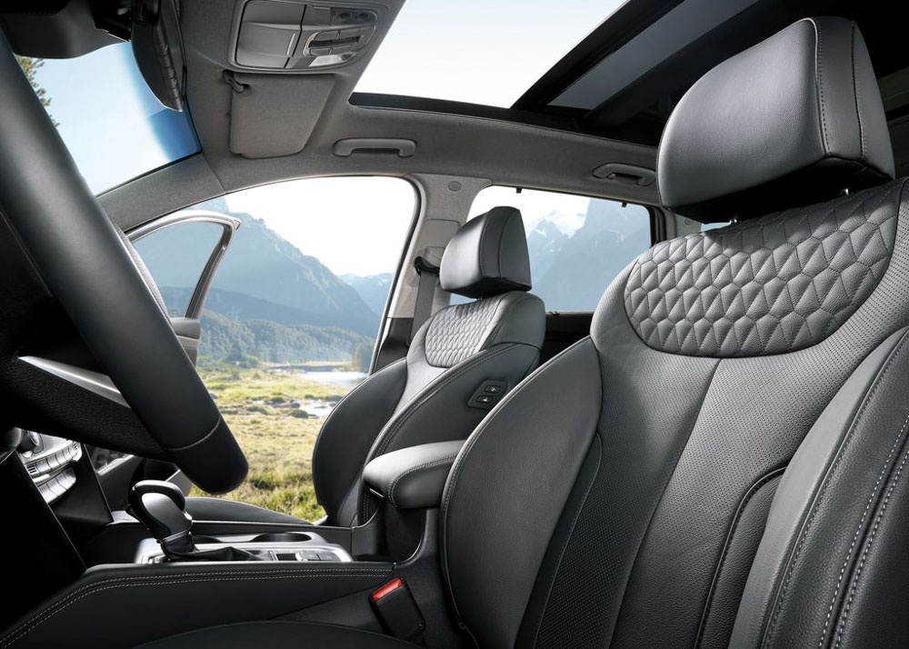 Chi tiết Hyundai Santa Fe 2019 ảnh 8 Chi tiet Hyundai Santa Fe 2019 anh 8