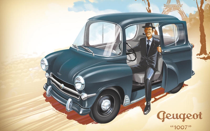 Nhung oto ngay nay se trong nhu the nao neu tro lai qua khu anh 3