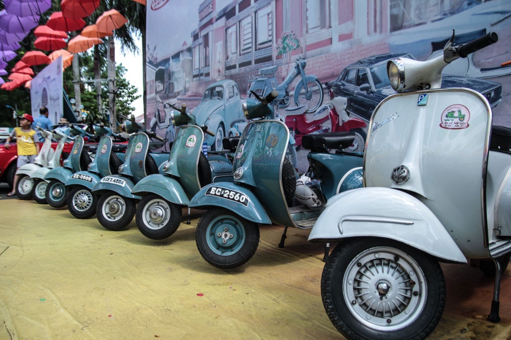 Mot vong Ngay hoi xe co Sai Gon anh 1