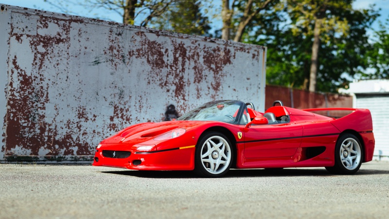 Sieu xe Ferrari F50 da qua su dung anh 6