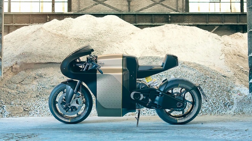 Moto dien Sarolea Manx7 e-bike anh 2