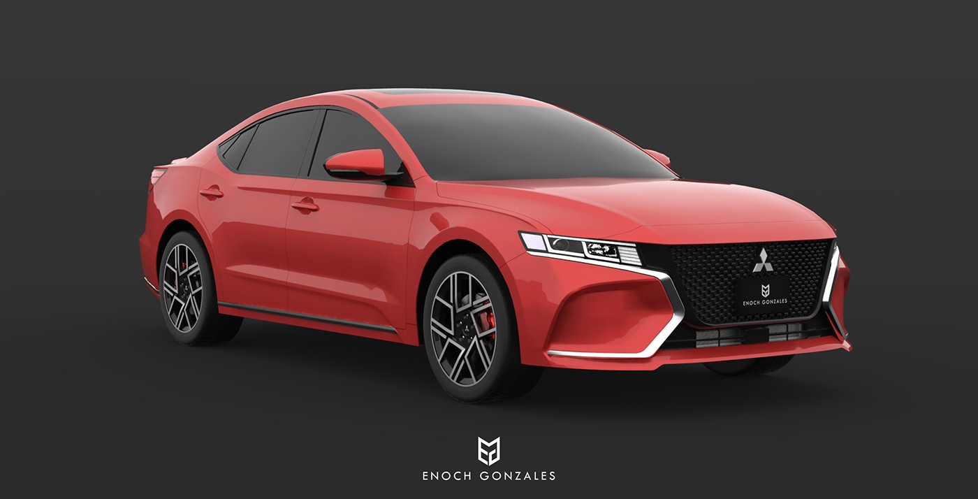 Mitsubishi he lo mau sedan moi anh 3