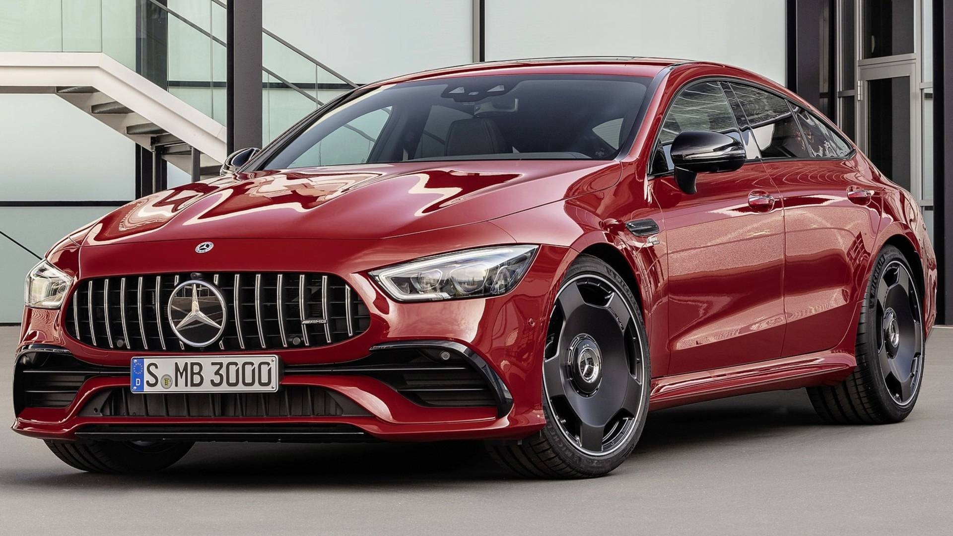 Mercedes-AMG GT 43 coupe 4 cua 2019 ra mat hinh anh
