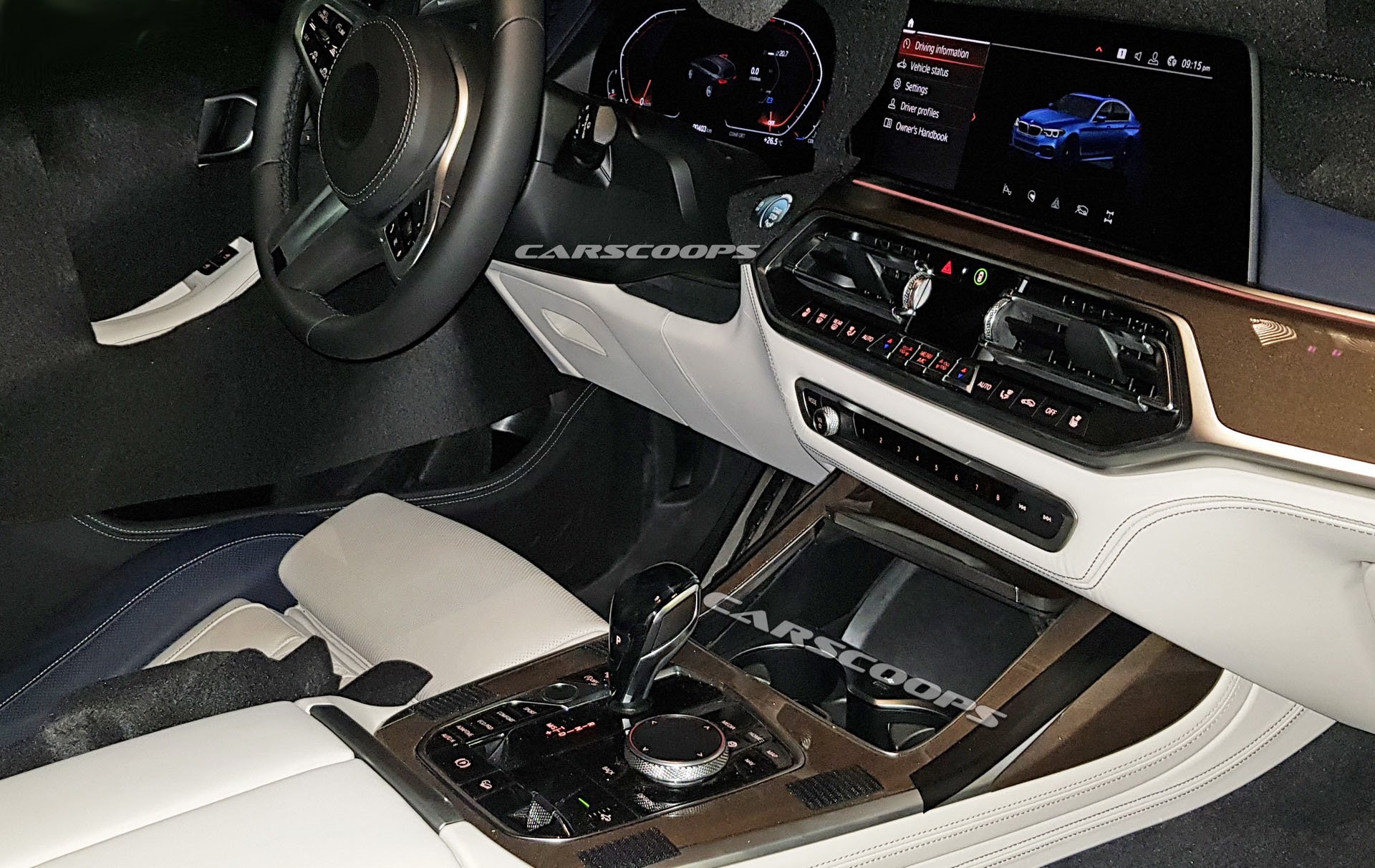 Lộ thiết kế nội thất BMW X7 ảnh 2 Lo thiet ke noi that BMW X7 anh 2