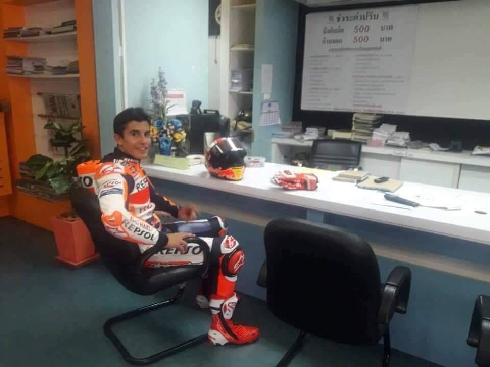 Su that Marc Marquez bi bat o Thai Lan anh 1