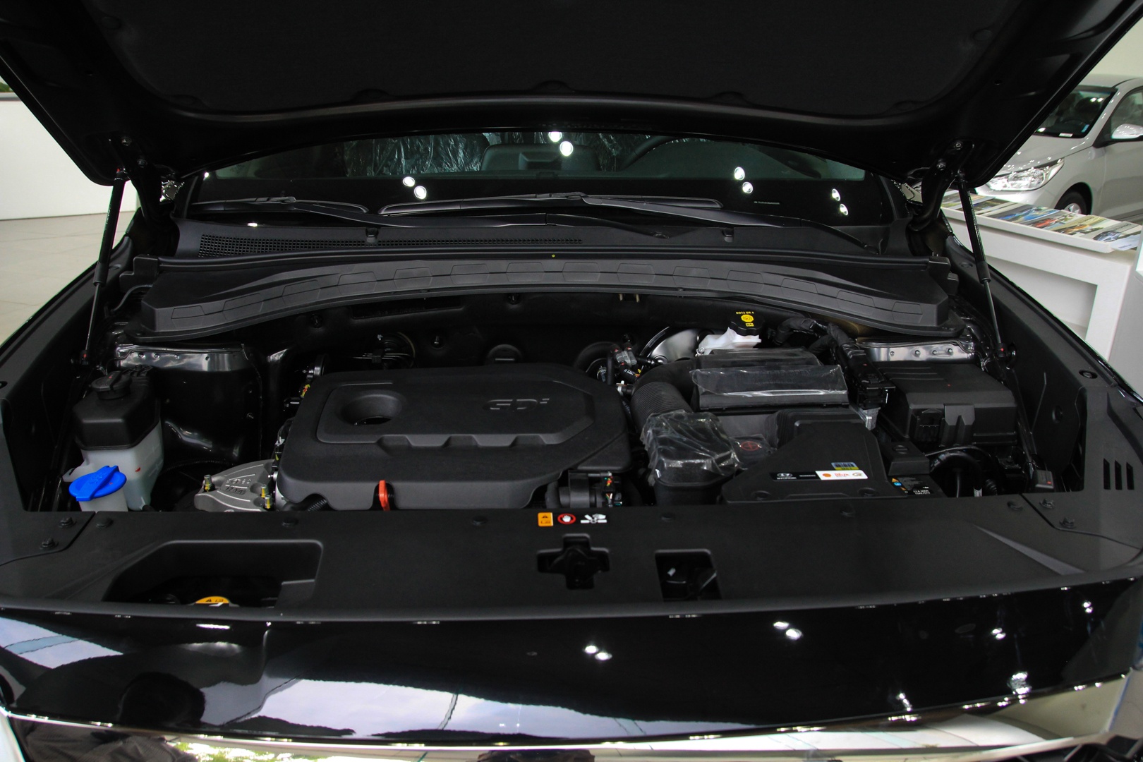 Hyundai SantaFe xuat hien tai SG anh 8