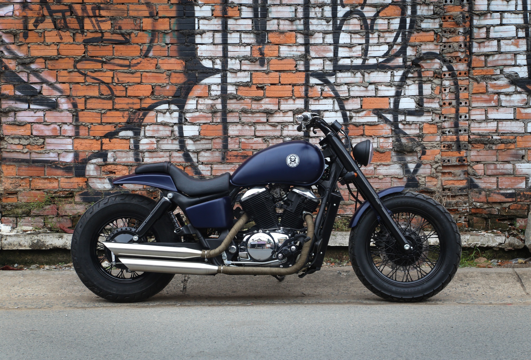 Honda Shadow 400 doi 1994 do anh 2