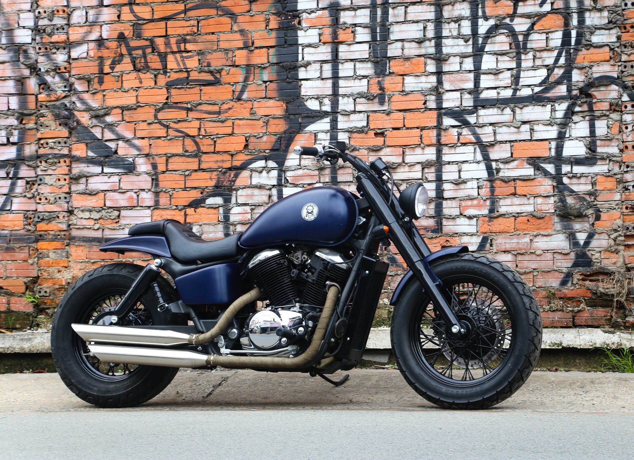 Honda Shadow 400 doi 1997 lot xac nhu moi cua biker Hai Phong hinh anh