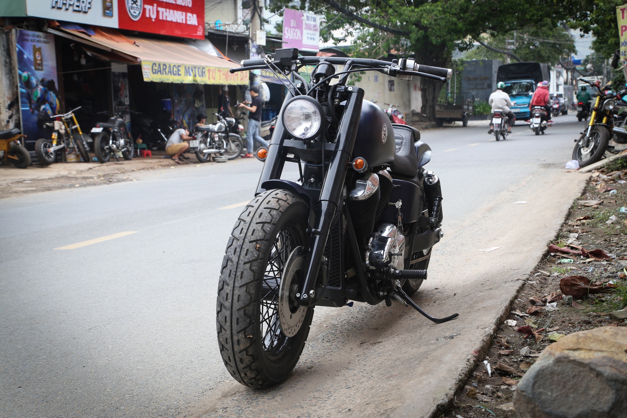 Honda Shadow 400 doi 1994 do anh 9