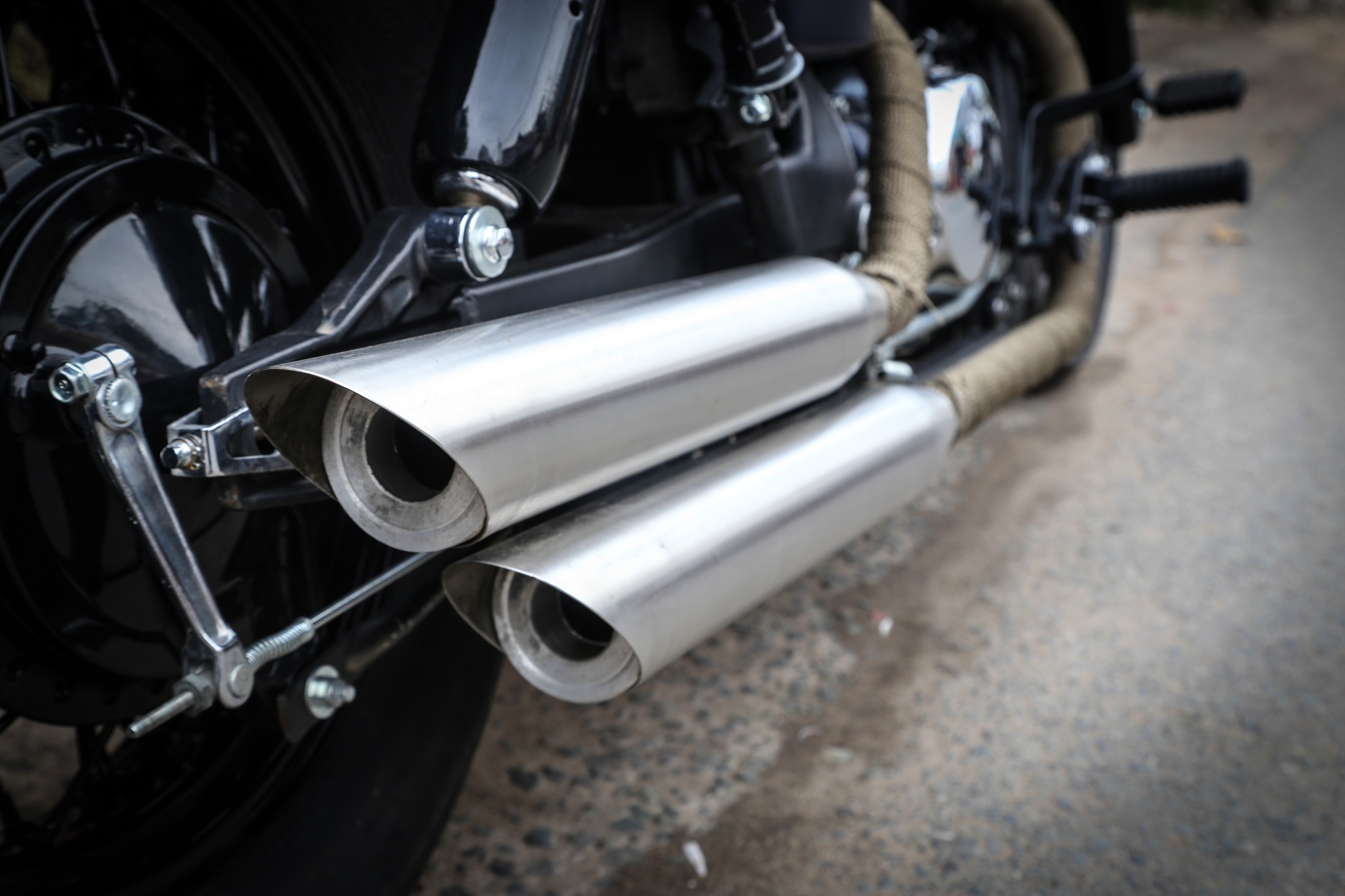 Honda Shadow 400 doi 1994 do anh 8